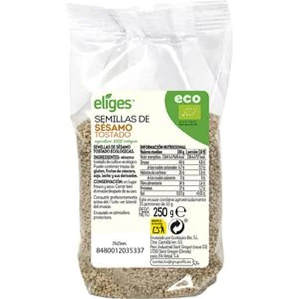 Semillas sésamo tostado 250 g - 0.25 kg - Imagen del producto en Findit