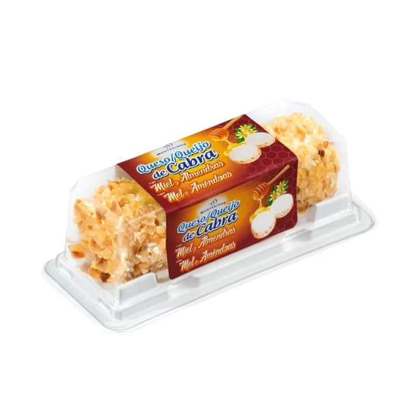 Queso rulo de cabra con miel y almendras Hacendado - 1 ud - Imagen del producto en Findit