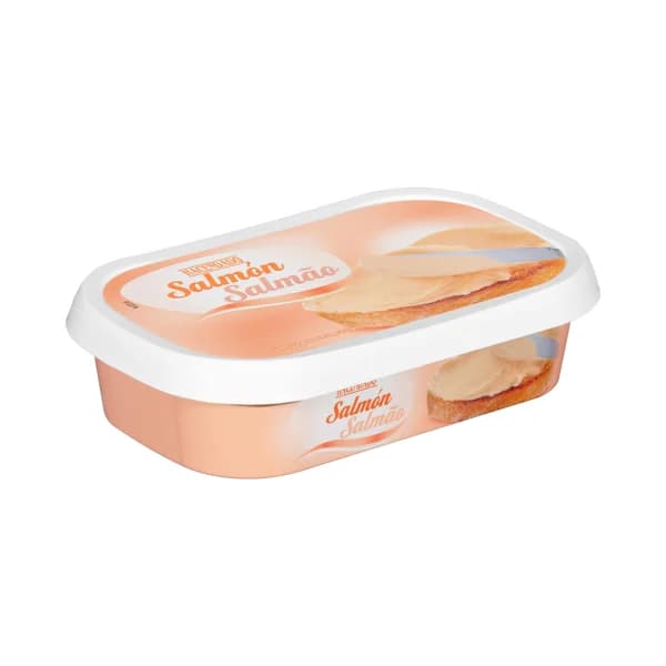 Queso untar de vaca con salmón Hacendado - 0.2 kg - Imagen del producto en Findit
