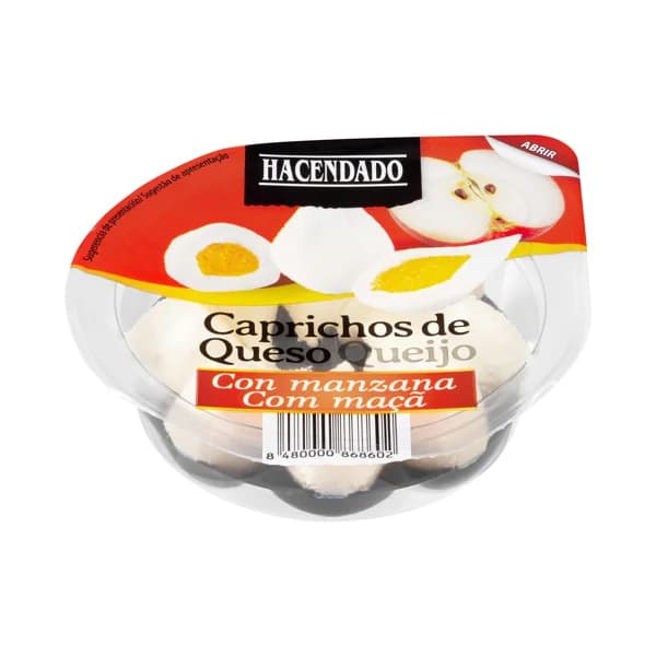 Caprichos de queso con manzana Hacendado - 1 ud - Imagen del producto en Findit