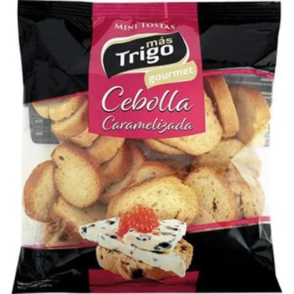 Minitostas con Cebolla Caramelizada - 1 ud - Imagen del producto en Findit