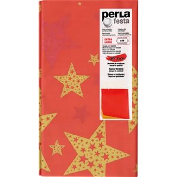 Mantel Rojo 140x220cm Soft Touch - 1 ud - Imagen del producto en Findit