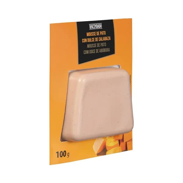 Mousse de pato con dulce de calabaza Hacendado - 1 ud - Imagen del producto en Findit