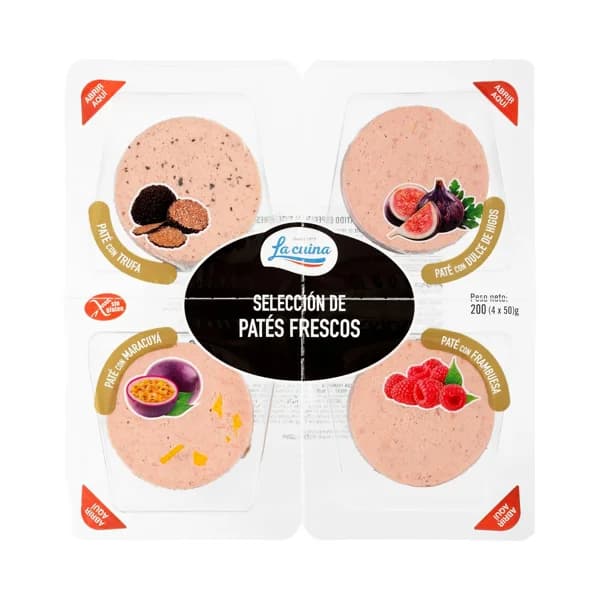 Surtido especial de patés La Cuina - 1 ud - Imagen del producto en Findit