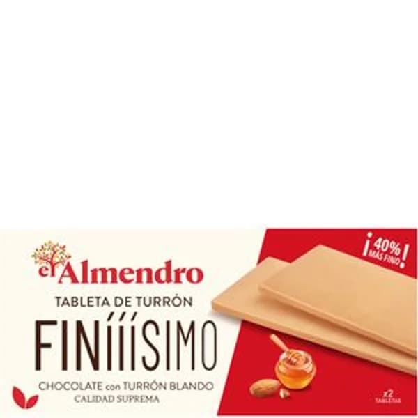 Turrón blando fino 160 g - 1 ud - Imagen del producto en Findit
