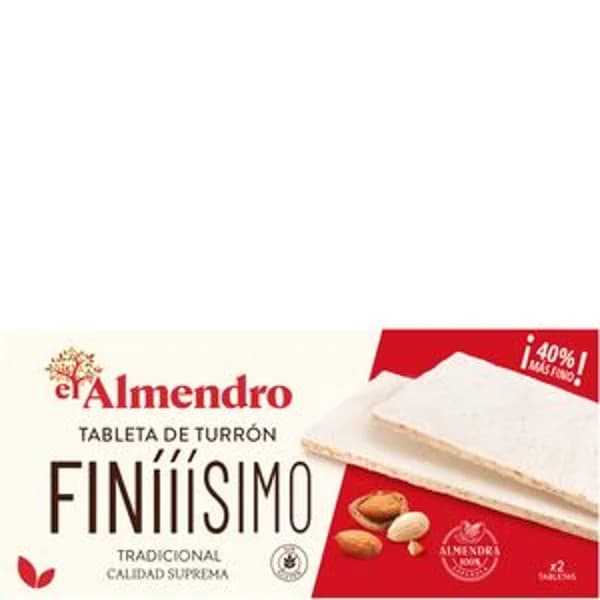 Turrón duro fino 160 g - 0.16 kg - Imagen del producto en Findit