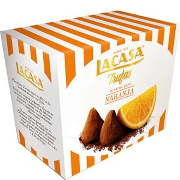 Trufas con naranja 200 g - 1 ud - Imagen del producto en Findit