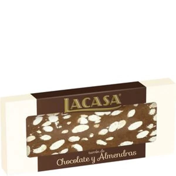 Turrón chocolate praliné con almendras 250g - 1 ud - Imagen del producto en Findit