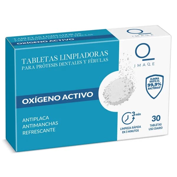 Tabletas limpiadoras para prótesis dental Imaqe de Dia caja 30 unidades - 30.62 ud - Imagen del producto en Findit