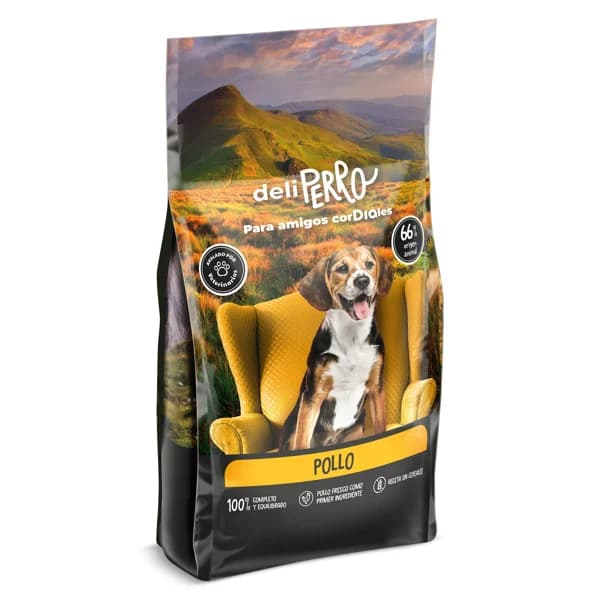 Alimento para perro adulto de pollo premium Deliperro de Dia bolsa 1.5 Kg - 1.5 kg - Imagen del producto en Findit