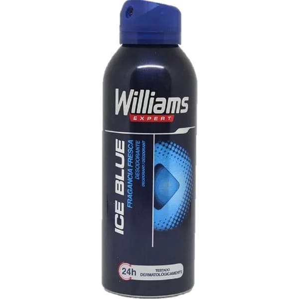 Desodorante Ice Blue WILLIAMS, spray 200 ml - 1 ud - Imagen del producto en Findit