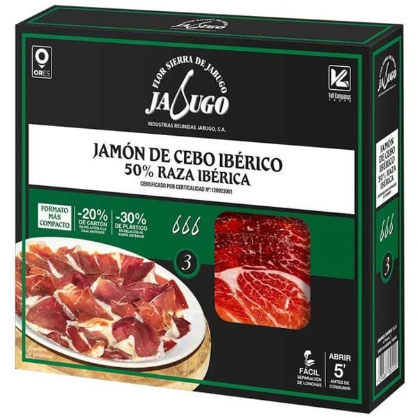 Maletín jamón de cebo ibérico 50% 8x50 g FLOR S. JABUGO - 1 ud - Imagen del producto en Findit