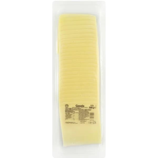 Queso Gouda XXL ORO HOLANDA, lonchas, bandeja 500 g - 1 ud - Imagen del producto en Findit
