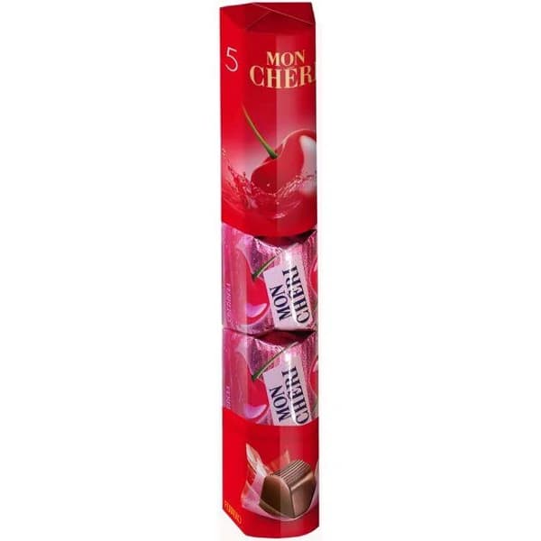 Bombones T5 MON CHERI, 5 uds, caja 52 g - 1 ud - Imagen del producto en Findit