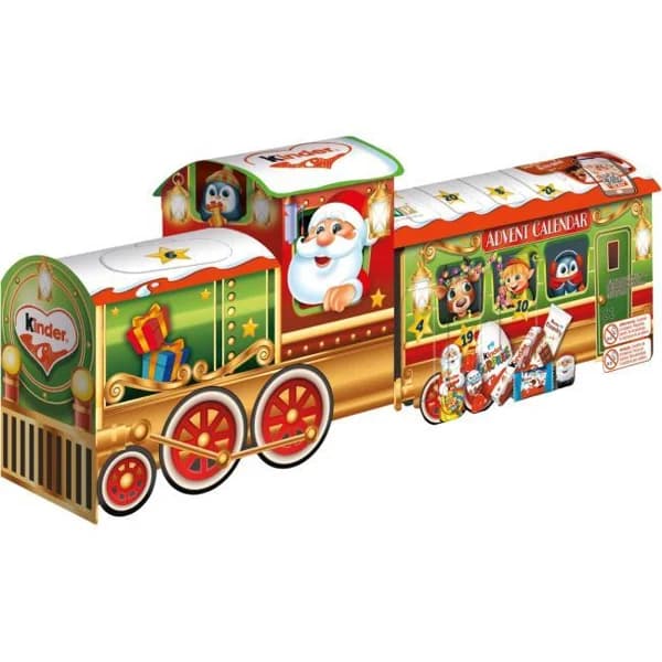 Calendario de Adviento Tren KINDER, caja 226 g - 1 ud - Imagen del producto en Findit