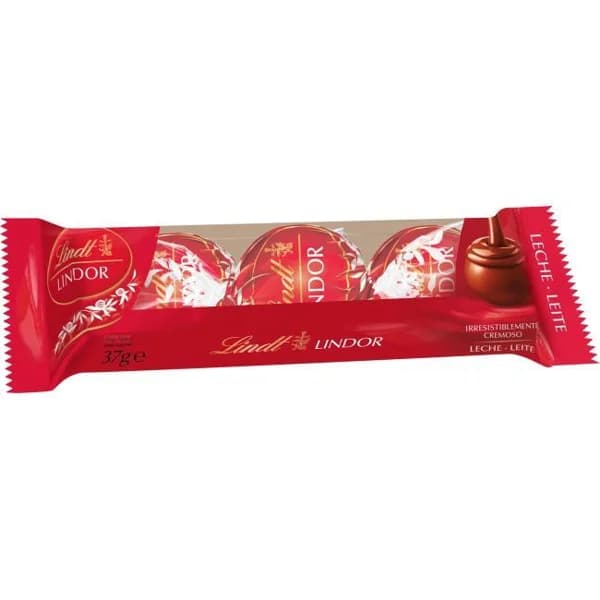 Bombón de leche trío CORNET LINDOR, paquete 37 g - 1 ud - Imagen del producto en Findit