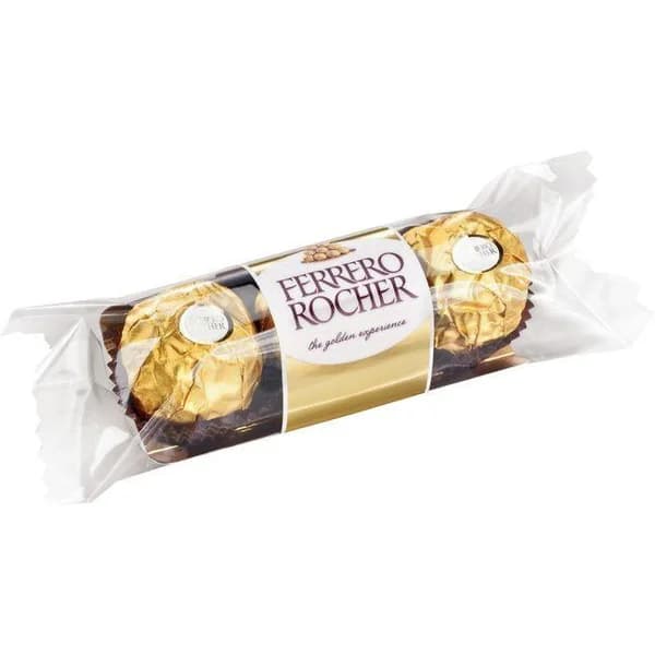 Bombones T3 FERRERO ROCHER, caja 37,5 g - 1 ud - Imagen del producto en Findit