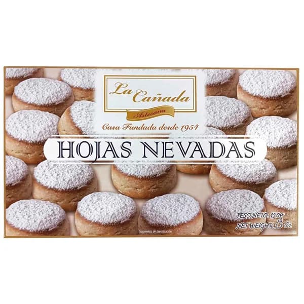 Hojas nevadas LA CAÑADA, caja 150 g - 1 ud - Imagen del producto en Findit