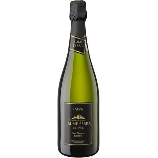 Cava Brut Nature Vintage JAUME SERRA, botella 75 cl - 1 ud - Imagen del producto en Findit