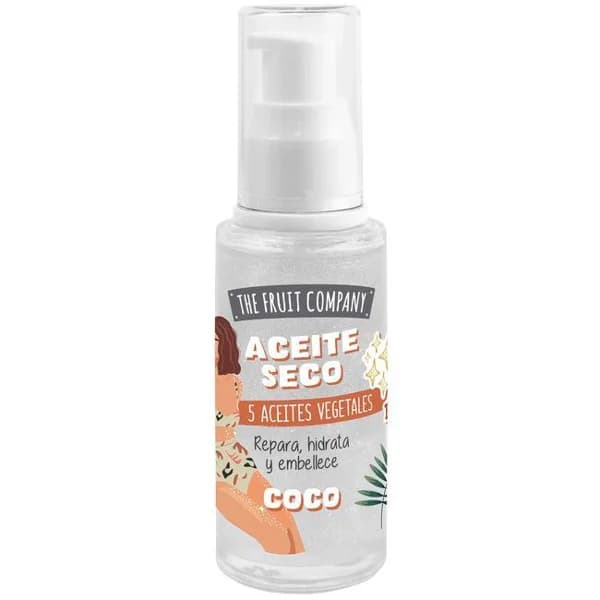 Aceite vegetal coco THE FRUIT COMPANY, dosificador 40 ml - 1 ud - Imagen del producto en Findit