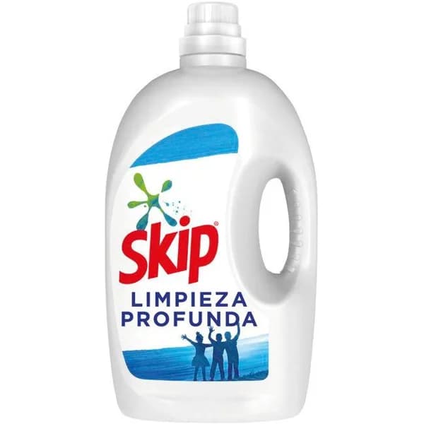 Detergente líquido limpieza profunda SKIP, garrafa 90 dosis - 90 ud - Imagen del producto en Findit