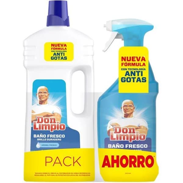 Limpiador baño + pistola DON LIMPIO, pack 2 uds - 1 ud - Imagen del producto en Findit