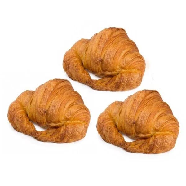 Croissant de mantequilla curvo EROSKI, 3 uds, bandeja 255 g - 1 ud - Imagen del producto en Findit