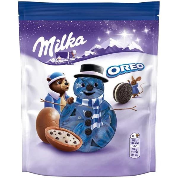 Huevitos de oreo MILKA, bolsa 86 g - 1 ud - Imagen del producto en Findit