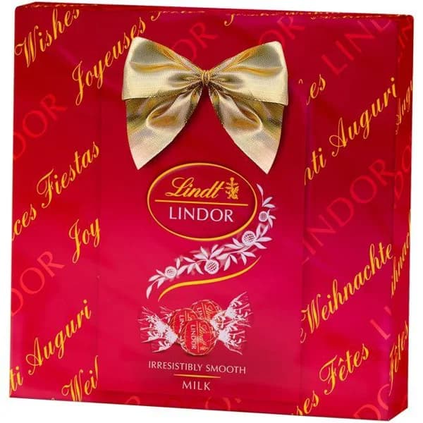 Bombón de leche LINDOR, caja 137 g - 1 ud - Imagen del producto en Findit