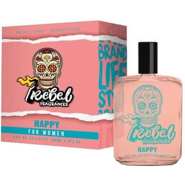 Colonia para mujer Happy REBEL, vaporizador 100 ml - 1 ud - Imagen del producto en Findit