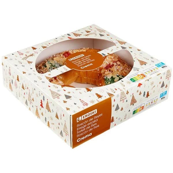Roscón de crema  EROSKI, 800 g - 1 ud - Imagen del producto en Findit