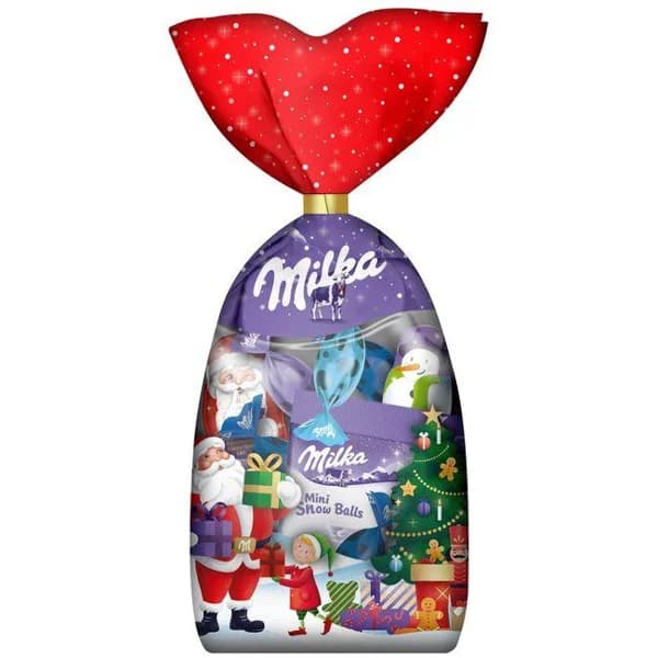 Chocolate mix Navidad MILKA, bolsa 126 g - 1 ud - Imagen del producto en Findit