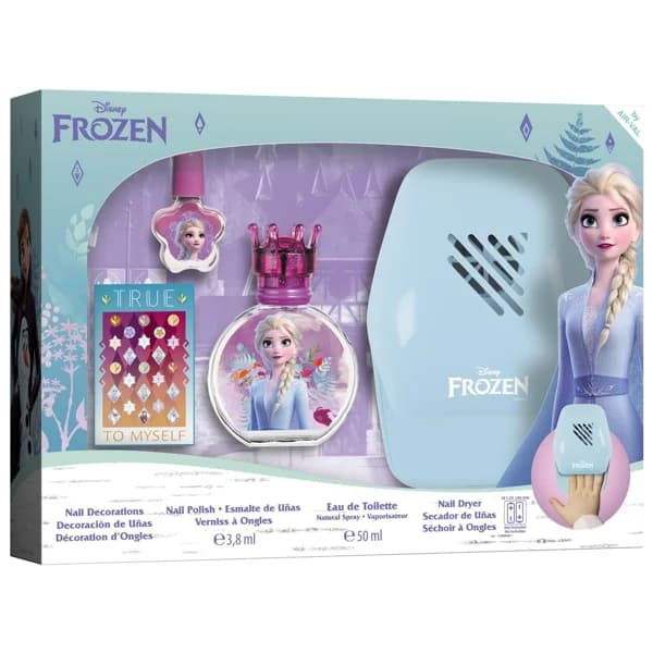 Set manicura con secador para uñas FROZEN, pack 1 ud - 1 ud - Imagen del producto en Findit