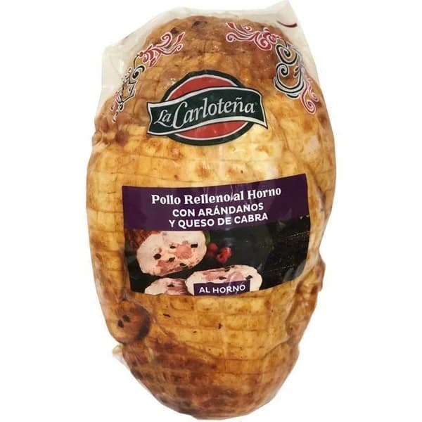 Pollo con arándanos-queso CARLOTEÑA, al corte, compra mínima 100 g - 1 ud - Imagen del producto en Findit