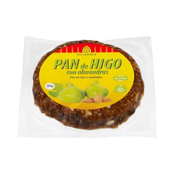 Pan de higo con almendras Villacruz - 0.2 kg - Imagen del producto en Findit