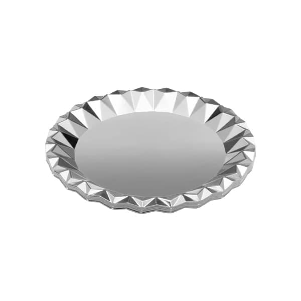 Plato postre plata Navidad Bosque Verde - 1 ud - Imagen del producto en Findit