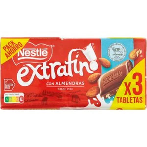 Lote Chocolate Extrafino con Almendra - 0.37 kg - Imagen del producto en Findit