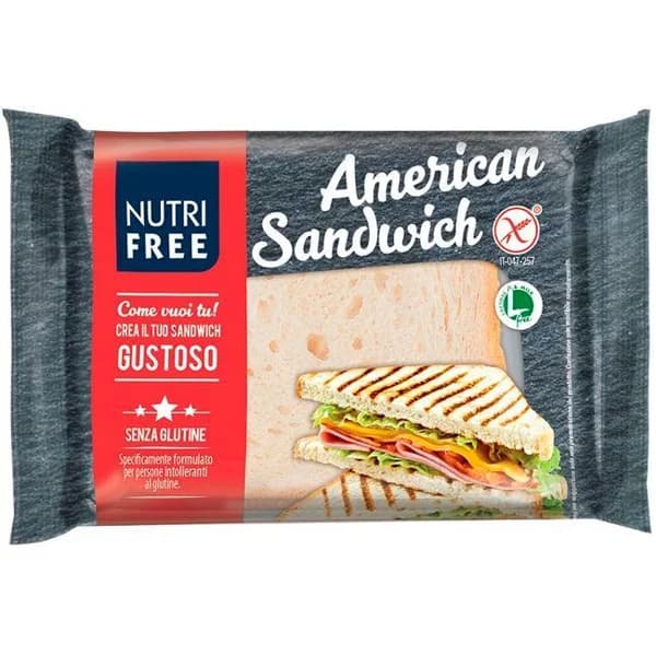 American sandwich NUTRIFREE, paquete 240 g - 0.24 kg - Imagen del producto en Findit