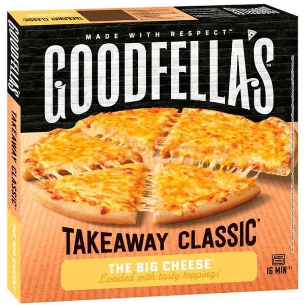 Pizza take away quesos GOODFELLAS, caja 555 g - 1 ud - Imagen del producto en Findit
