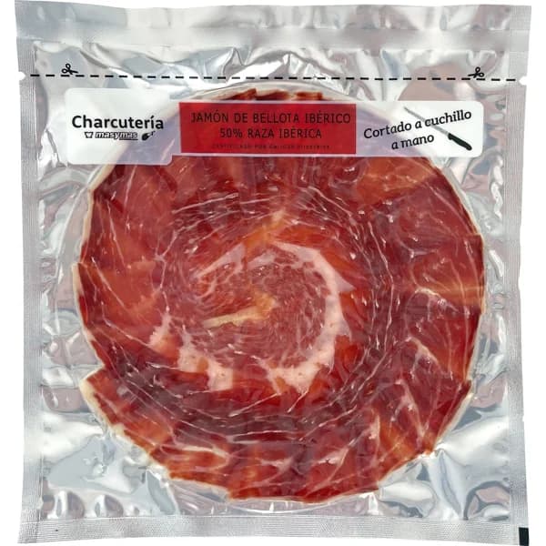 Jamon Bellota Iber. a Cuchillo - 0.08 kg - Imagen del producto en Findit