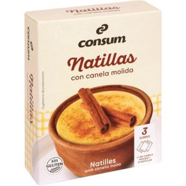 Natillas con Canela Molida - 0.09 kg - Imagen del producto en Findit