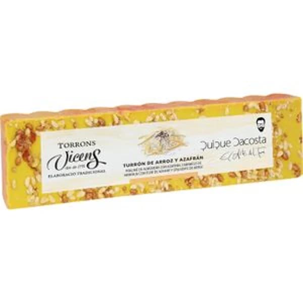 Turrón Arroz y Azafrán - 1 ud - Imagen del producto en Findit
