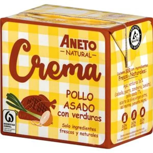 Crema Pollo Asado con Verduras - 0.5 l - Imagen del producto en Findit