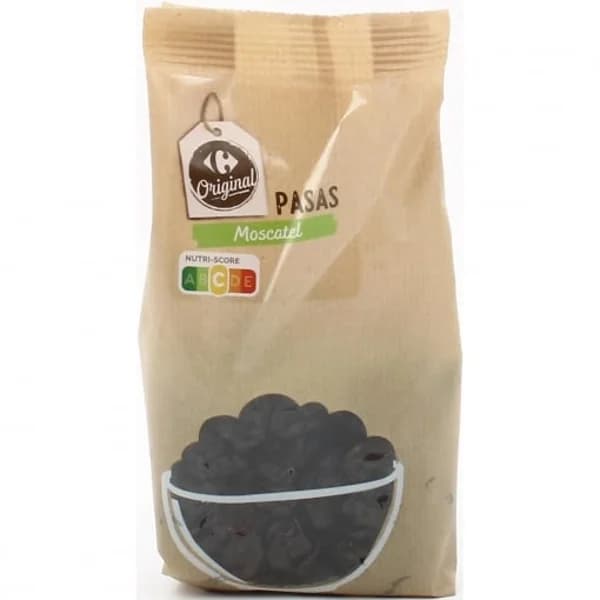 Pasas moscatel Original Carrefour 150 g. - 0.15 kg - Imagen del producto en Findit
