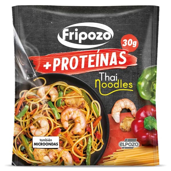 Thai noodles + proteínas Fripozo bolsa 320 g - 0.32 kg - Imagen del producto en Findit