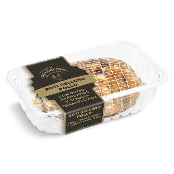 Roti de pollo relleno con queso, arándanos y cebolla caramelizada Selección de Dia bandeja 600 g - 1 ud - Imagen del producto en Findit