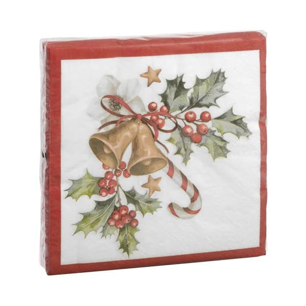 Servilleta papel decoración Navidad Bosque Verde - 1 ud - Imagen del producto en Findit