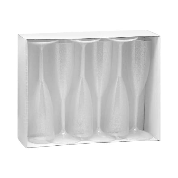 Copas cava de plástico brillo Bosque Verde - 1 ud - Imagen del producto en Findit