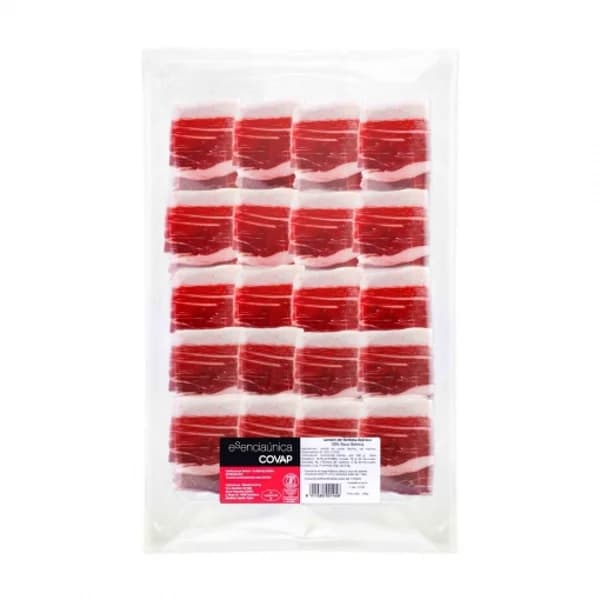 Jamón de Bellota Ibérico 50% Raza Ibérica en lonchas Esenciaúnica Covap sin gluten 100 g - 1 ud - Imagen del producto en Findit
