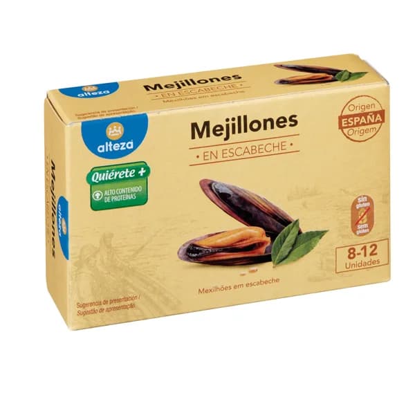 Mejillón en Escabeche 8-12 111G - 0.08 kg - Imagen del producto en Findit